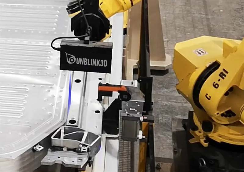 Unblink3D ScanXtream EV Battery Tray Inspection automated inspection quality control